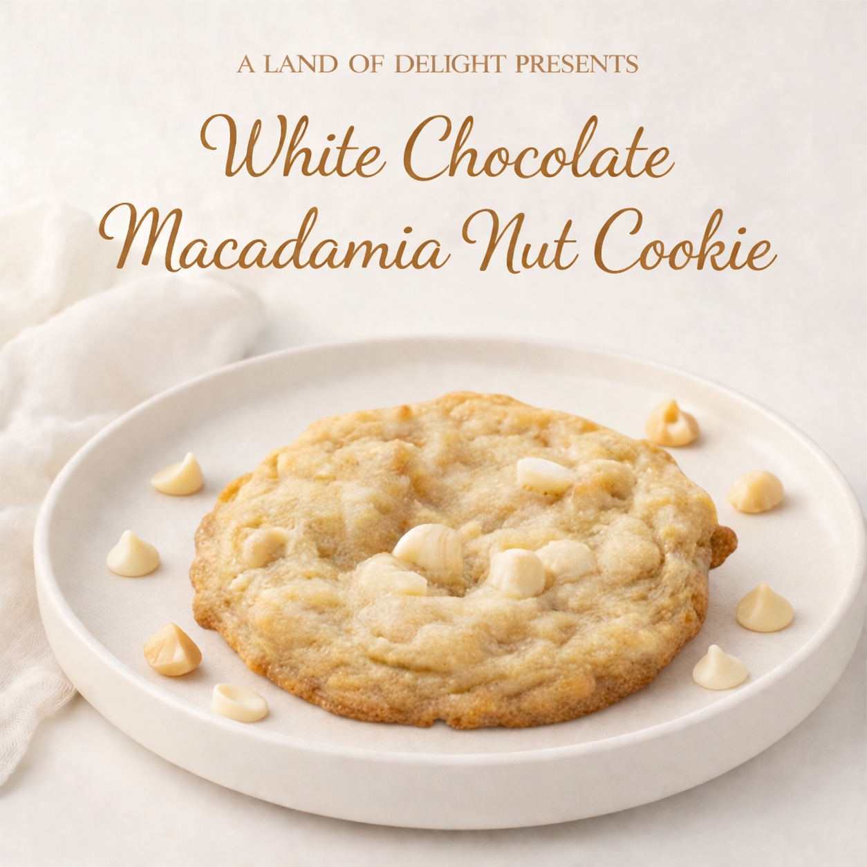 White Chocolate Macadamia Nut Cookie