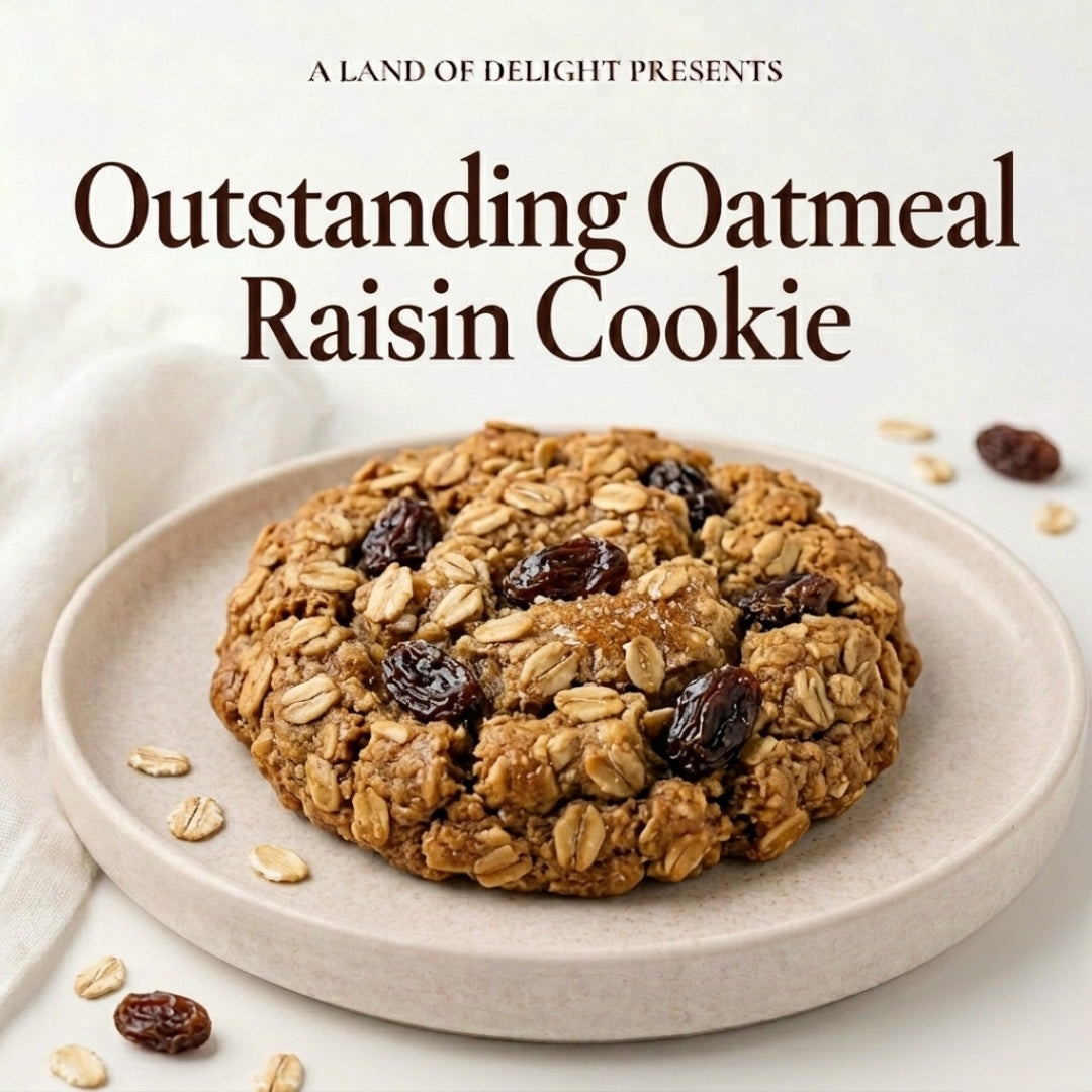 Outstanding Oatmeal Raisin Cookie