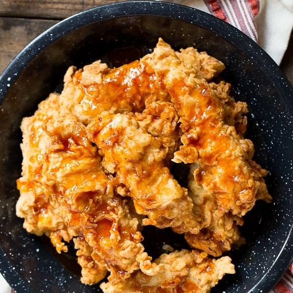 Example of Cayenne honey Glazed Chicken