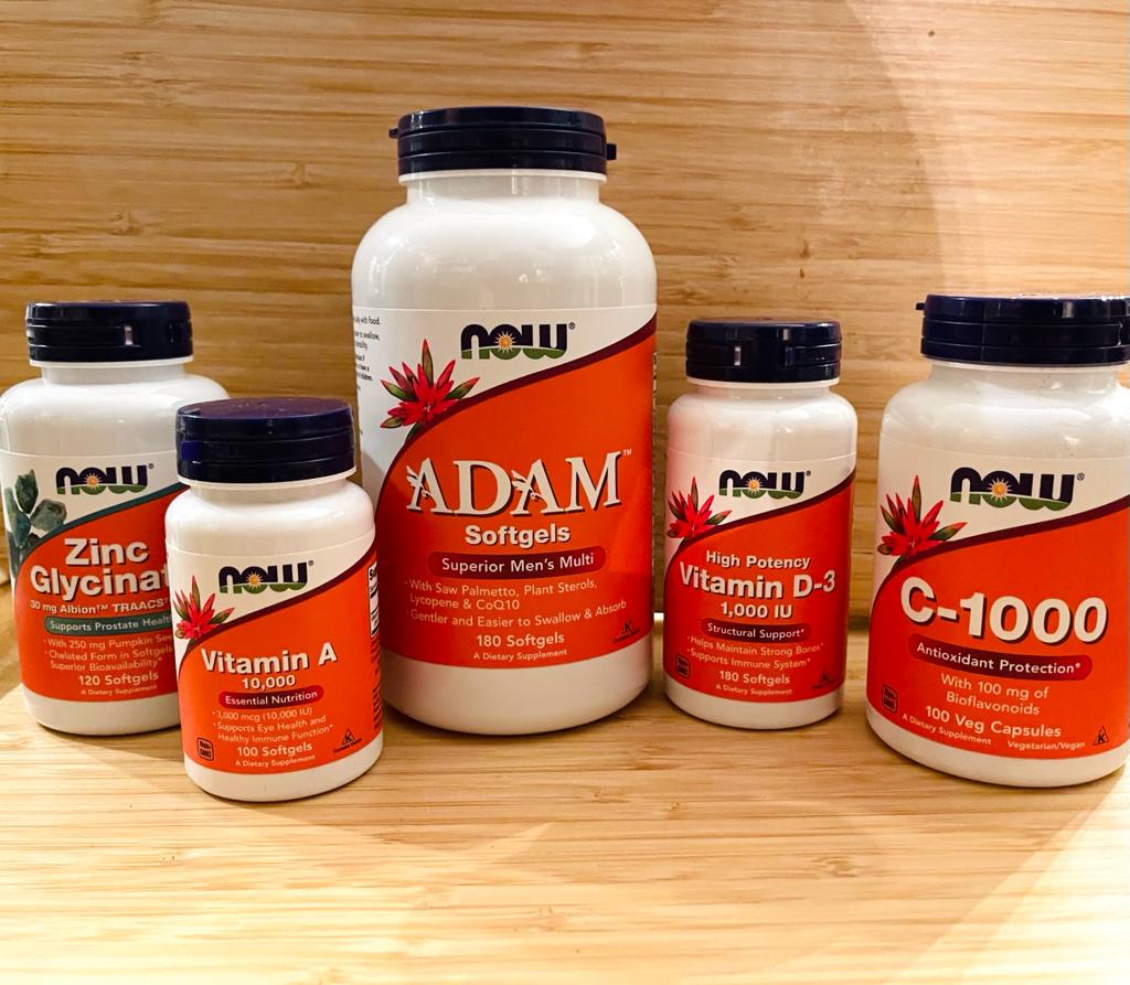 Picture of the Men's - Power 5 - Multivitamin, C, A,D & Zinc - 3 Month Supply Bundle