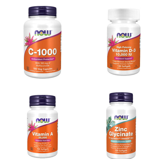 Power 4 Immunity Booster Supplement Bundle