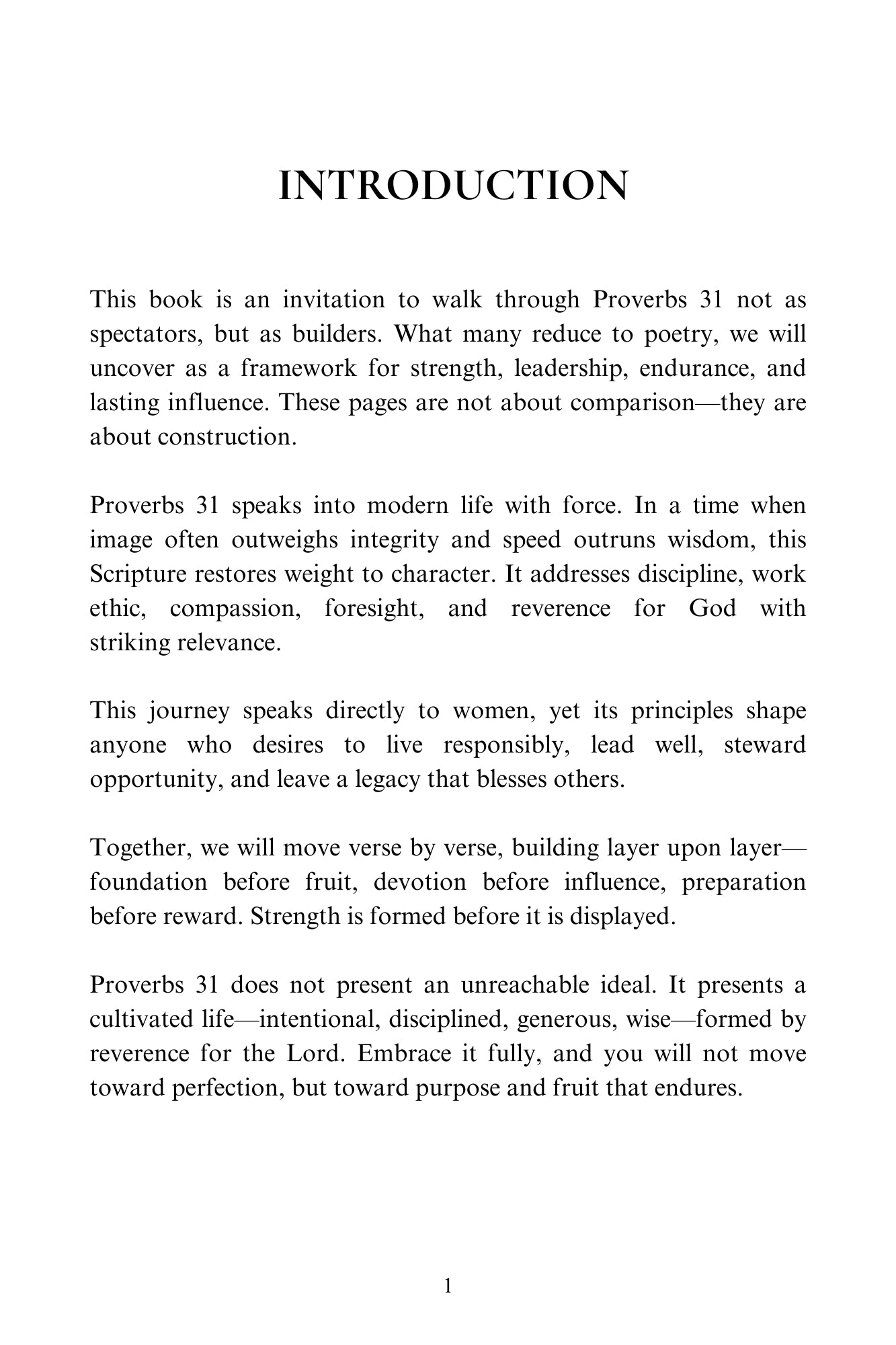 Proverbs 31 (Paperback) – COMING SOON