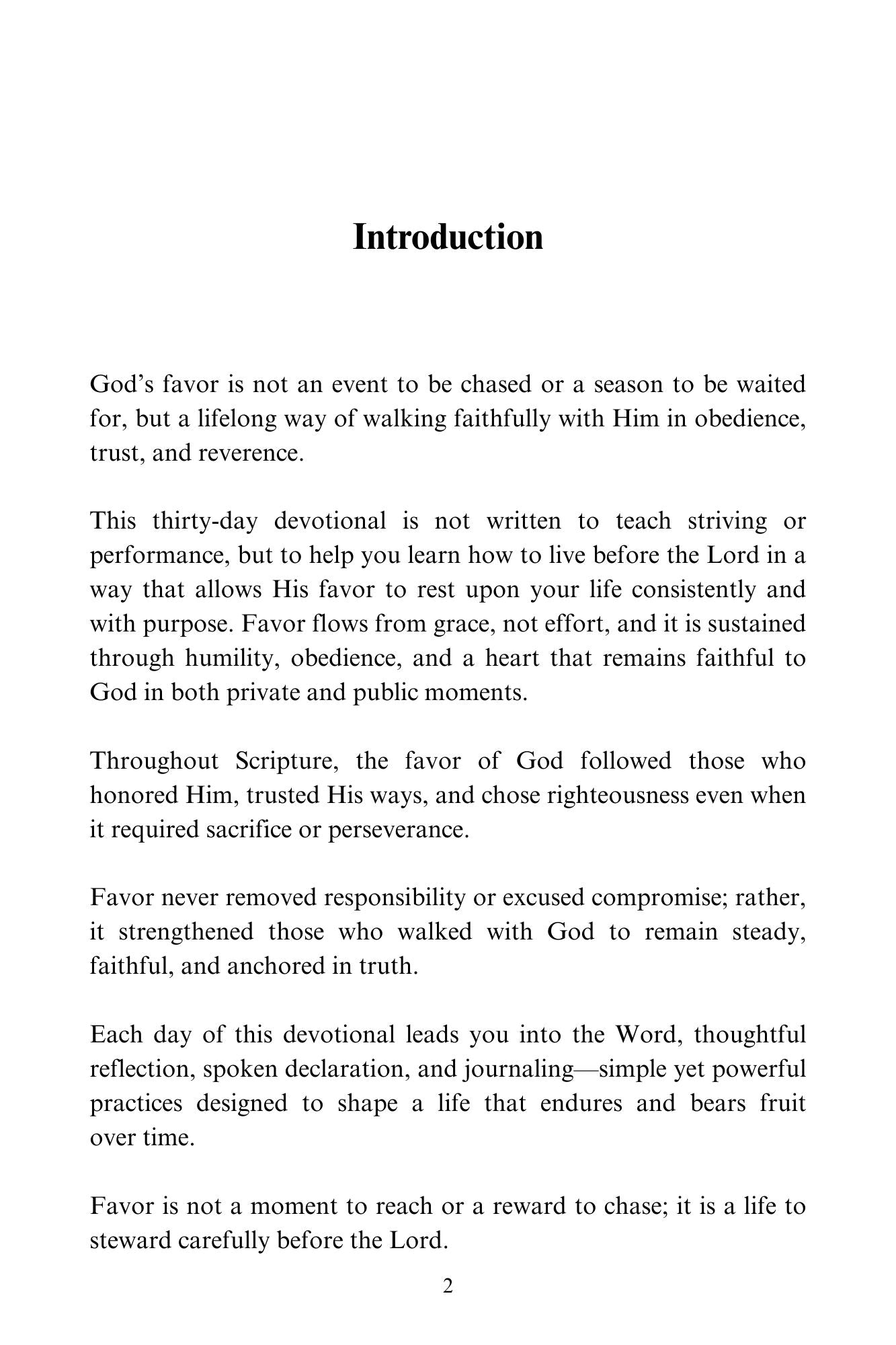 A Lifetime of Favor (Paperback)