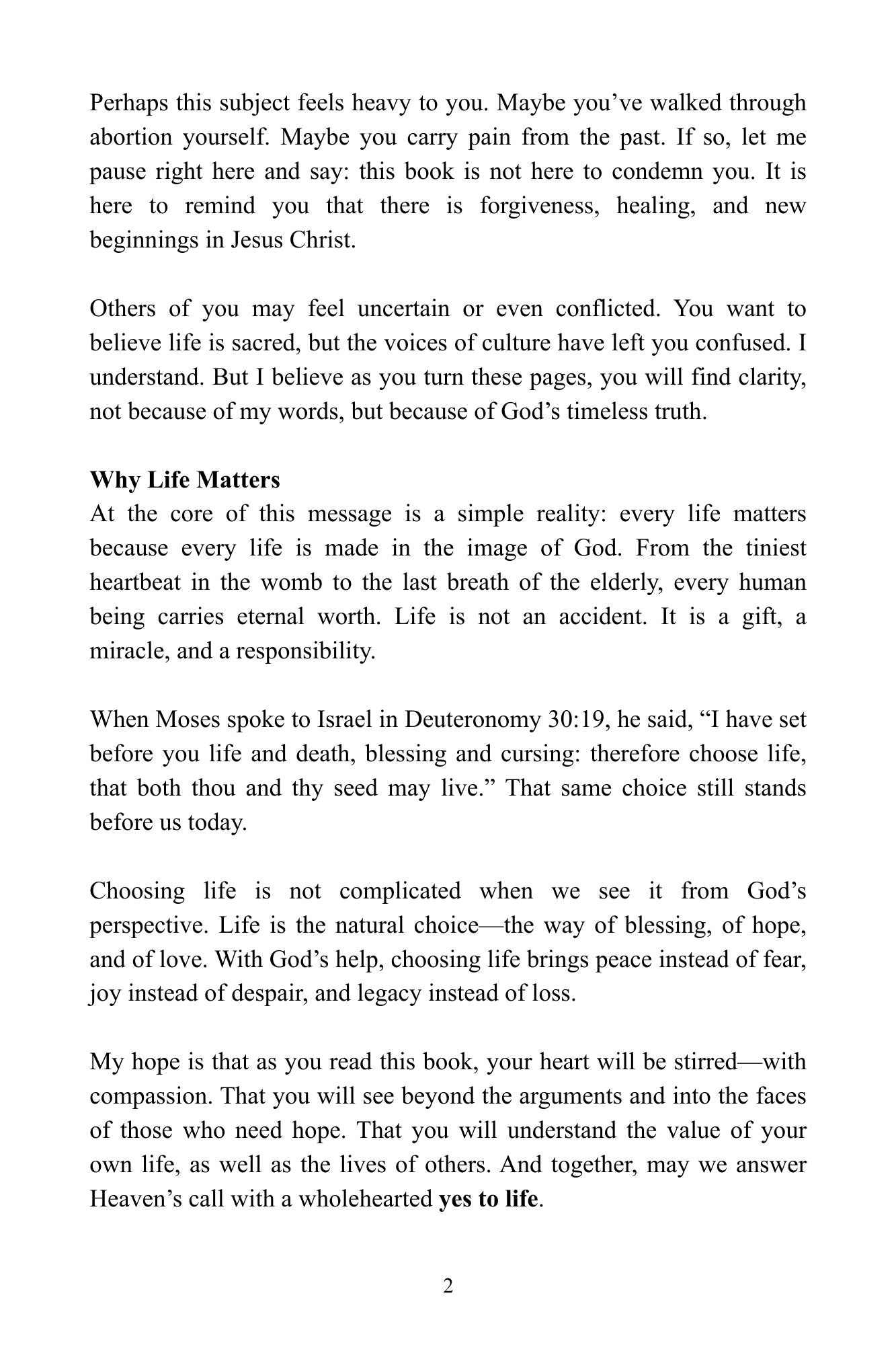 Choose Life (Paperback)