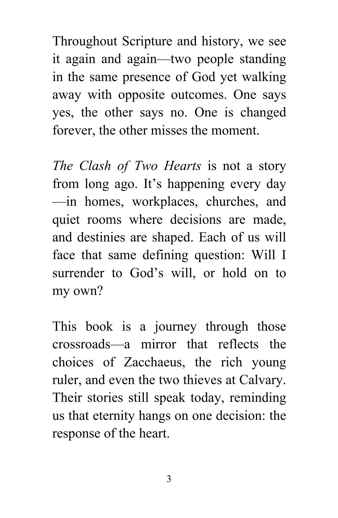 The Clash of Two Hearts