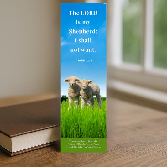 The Lord Is My Shepard Bookmark