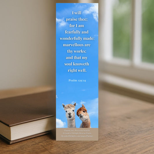 I Will Praise Thee Bookmark
