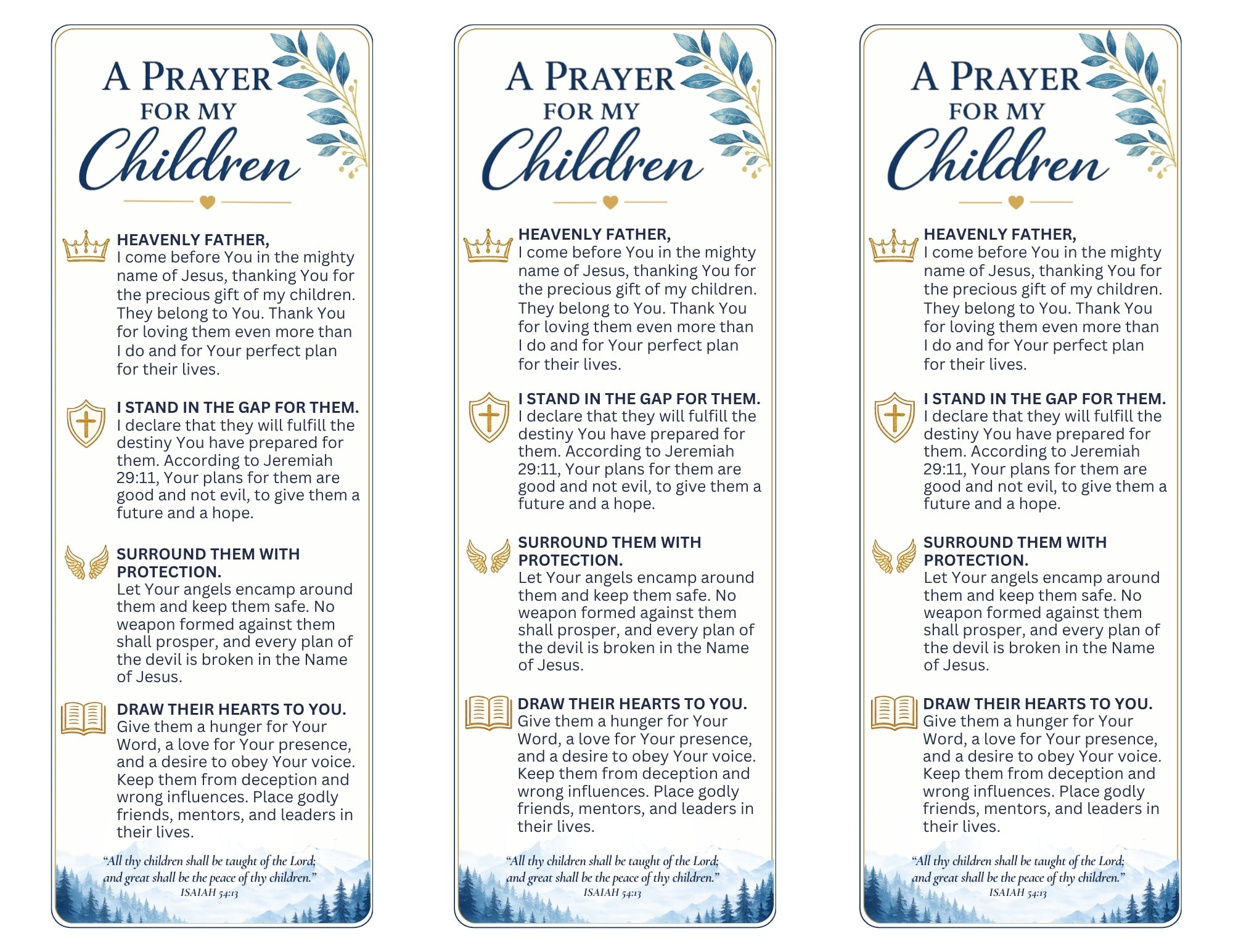 A Prayer For My Children (Digital Download)