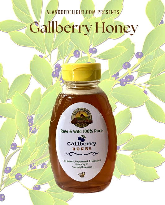 Raw Local Florida Gallberry Honey (Seasonal)