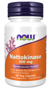 Now Nattokinase 100mg 60 capsules