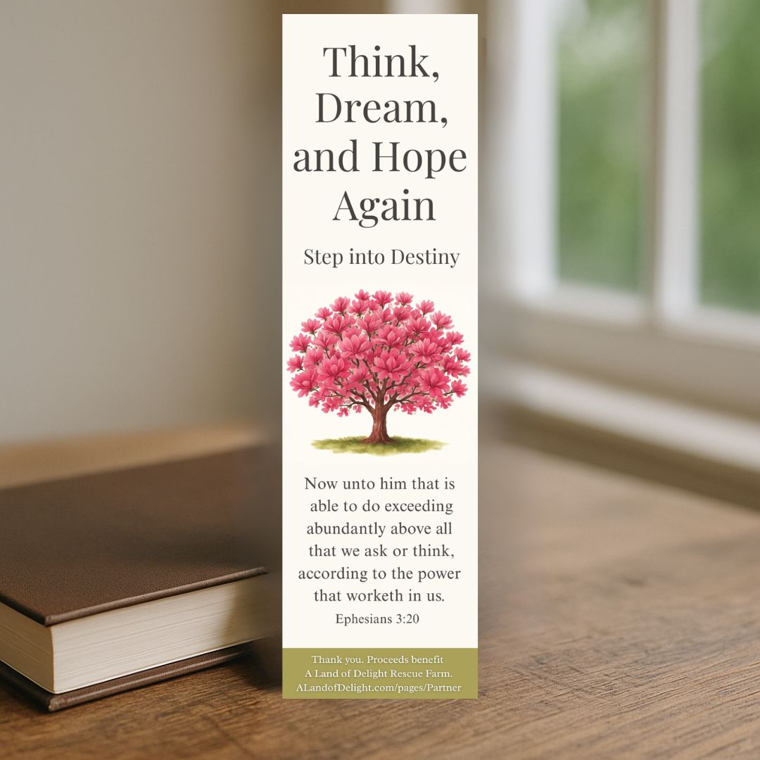 Think, Dream, and Hope Again Bookmark