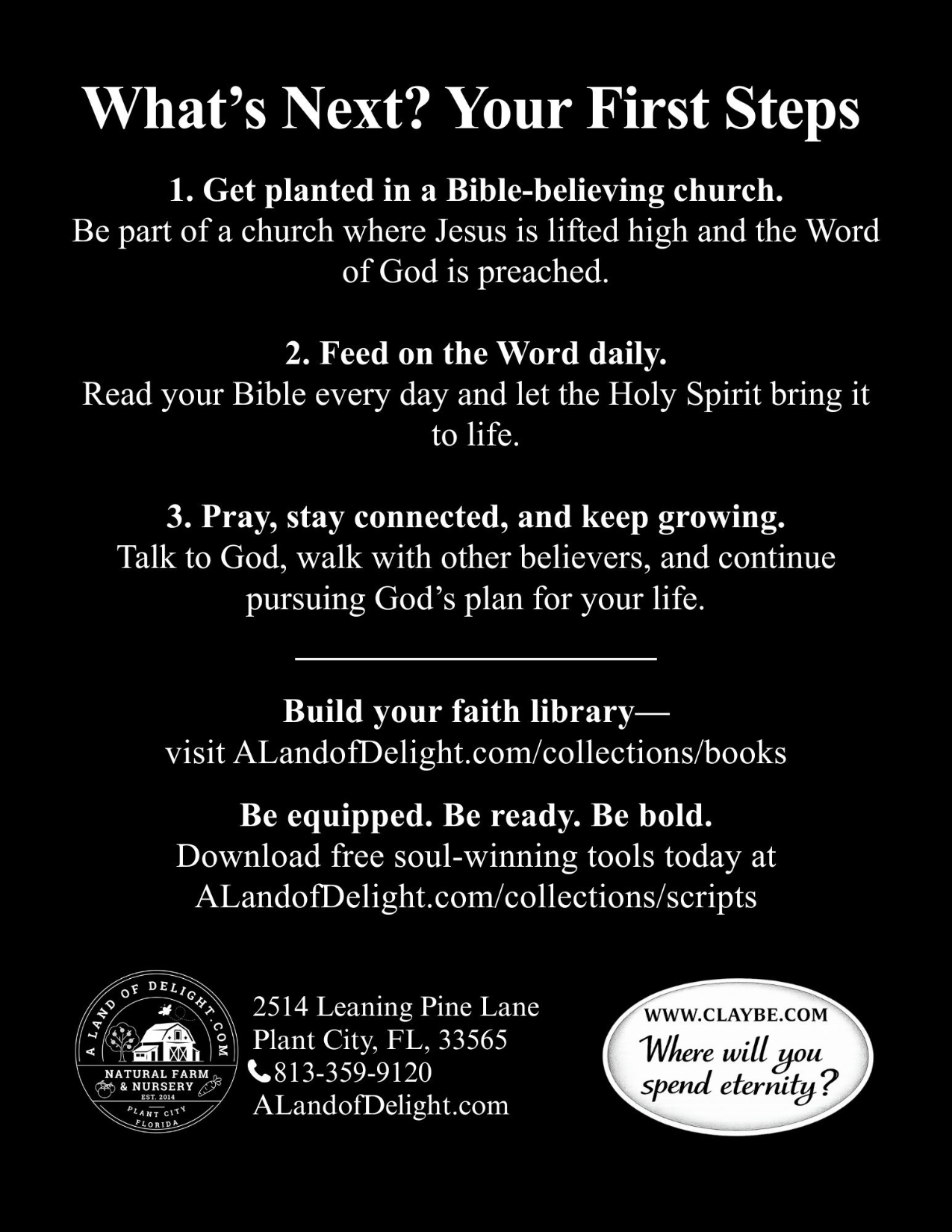 Soul Winning Tracts - Packs of 20