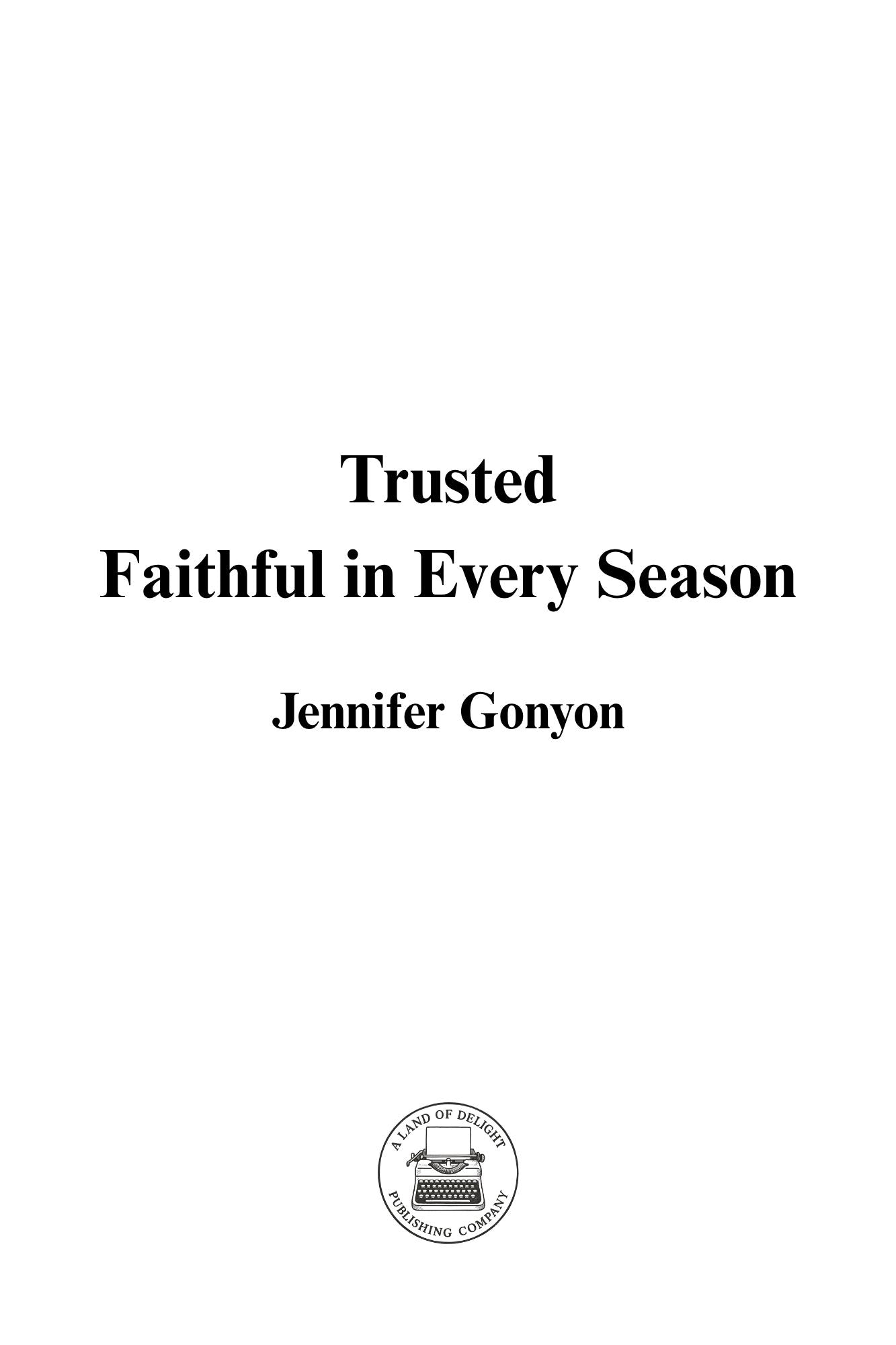 Trusted Journal (Paperback)