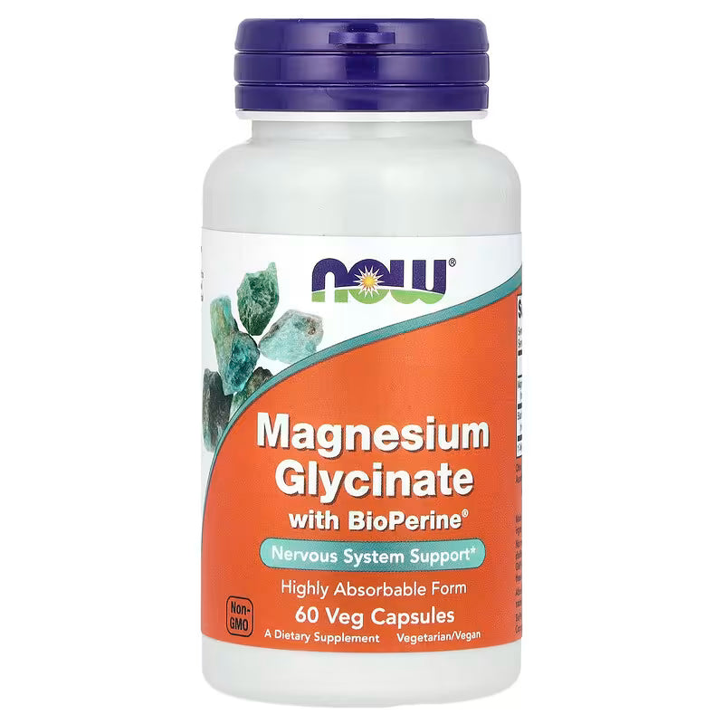 Magnesium Glycinate with BioPerine® - 60 Veg Capsules