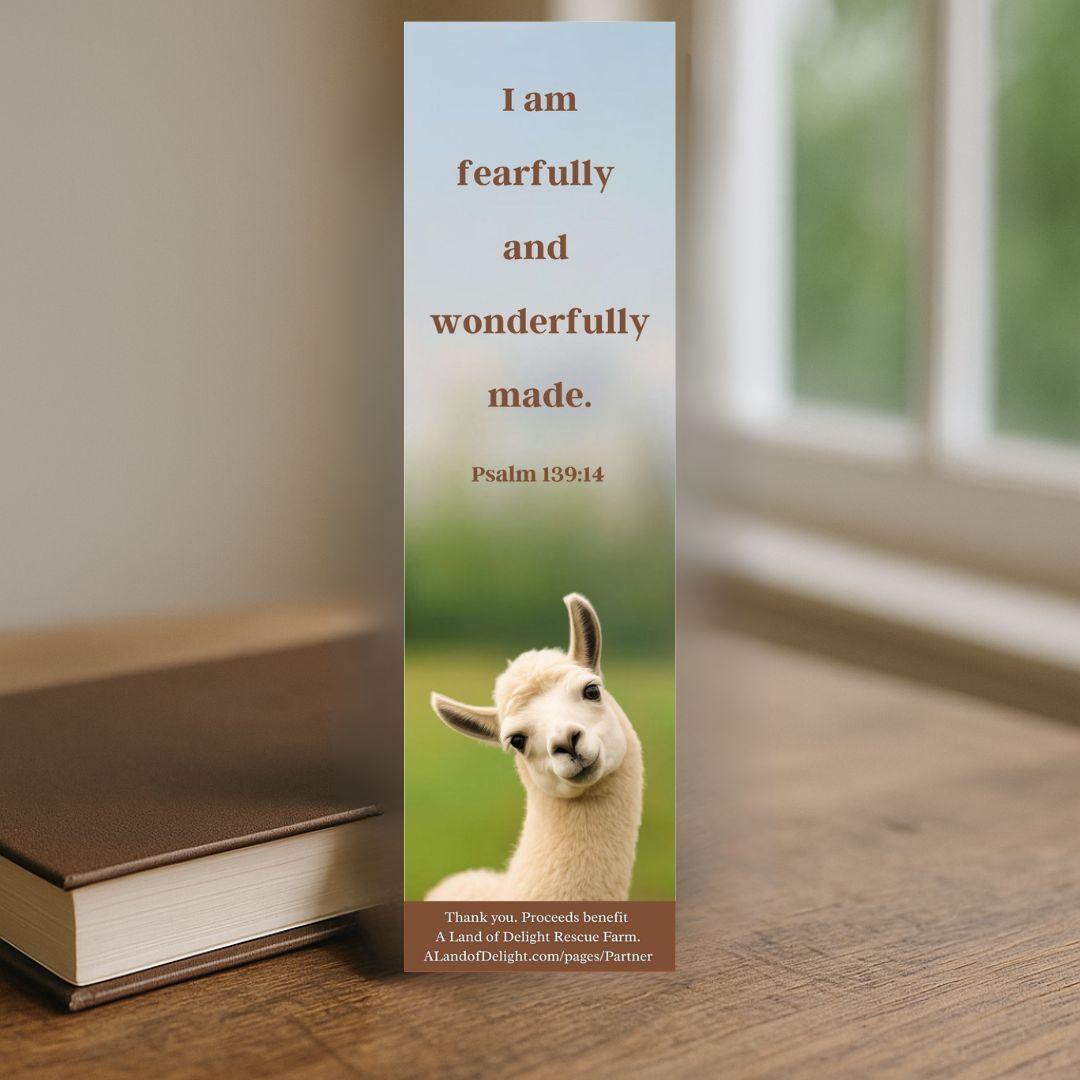 Fearfully And Wonderfully Made Bookmark