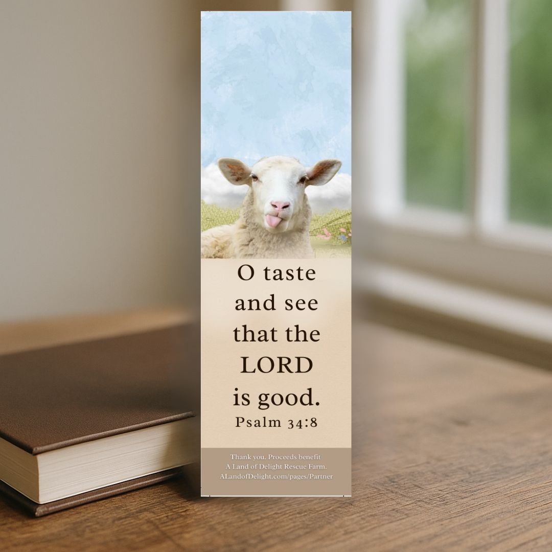 O Taste And See Bookmark