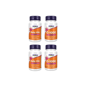 Power 2: Daily Vits Multi & Vitamin C-1000 for Men & Women