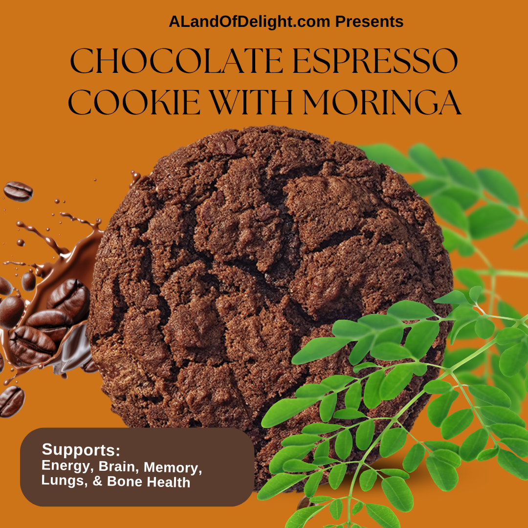 Chocolate Espresso Cookie with Moringa