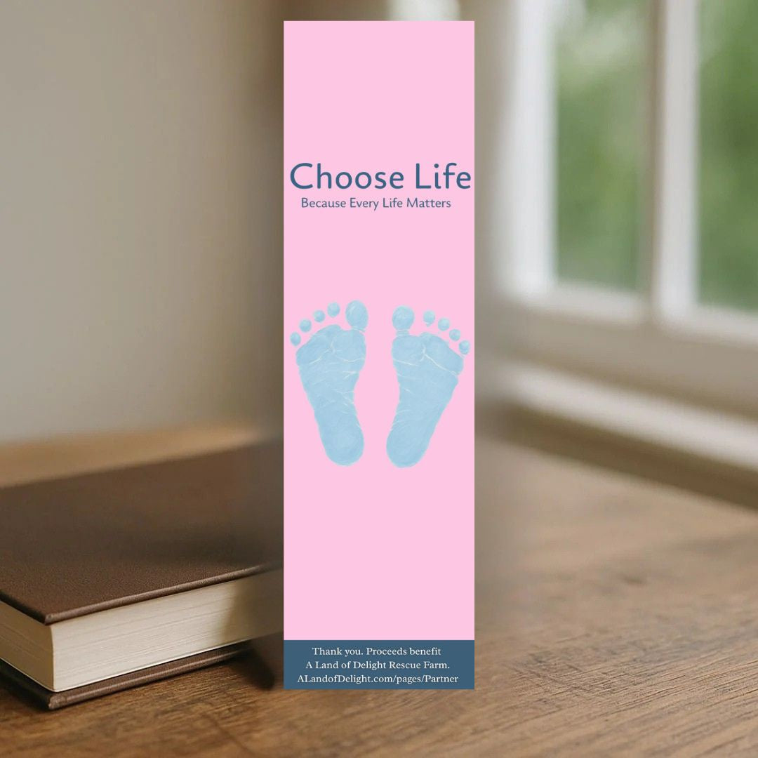 Choose Life Bookmark