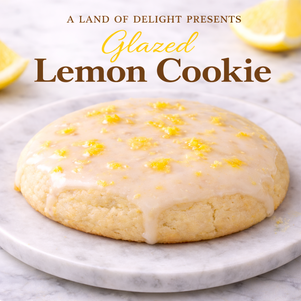 Glazed Lemon Cookie