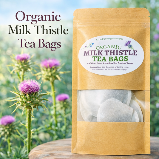 Organic Milk Thistle Tea Bags