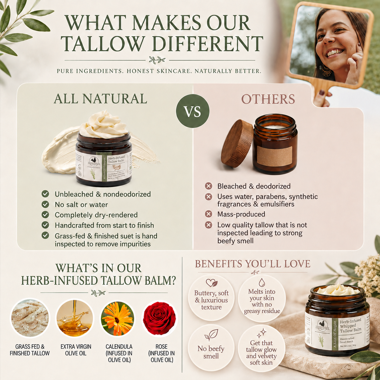Whipped Tallow Balm