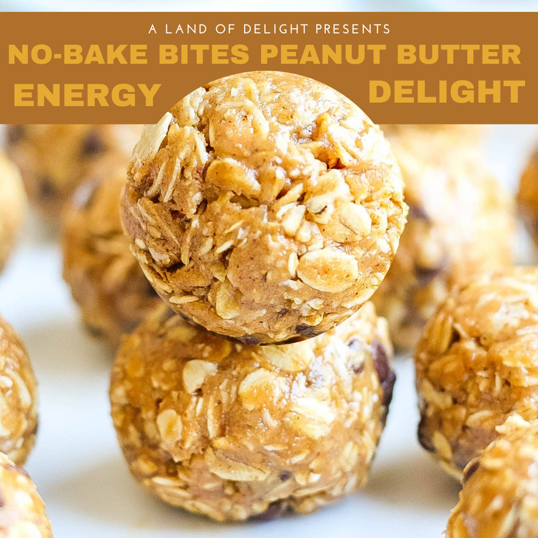 No-Bake Peanut Butter Energy Delights