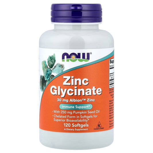 Zinc Glycinate - 120 softgels