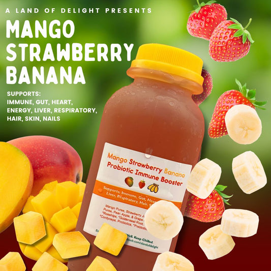 Mango Strawberry Banana Delicious Refreshers 4 Pack