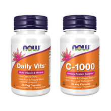 Load image into Gallery viewer, Power 2: Daily Vits Multi &amp; Vitamin C-1000 for Men &amp; Women

