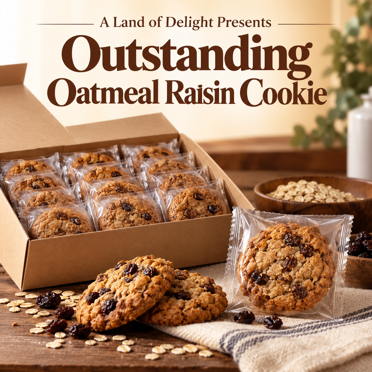 Outstanding Oatmeal Raisin Cookie Bundle