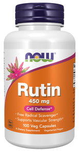 Now Rutin 450 mg 90 capsules
