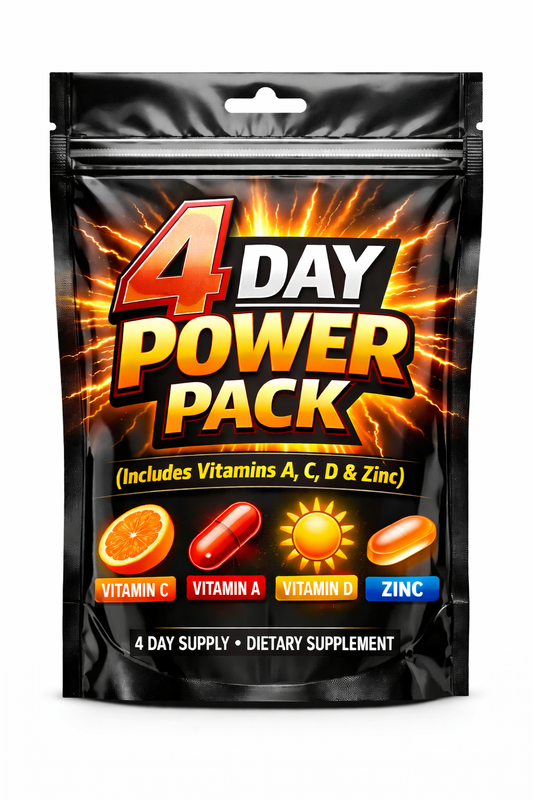Original 4 Day Power 4 Immune Boosting Supplement Pack