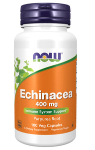 Now Echinacea 400mg 100 capsules
