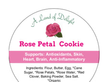 Load image into Gallery viewer, Rose Petal Cookie
