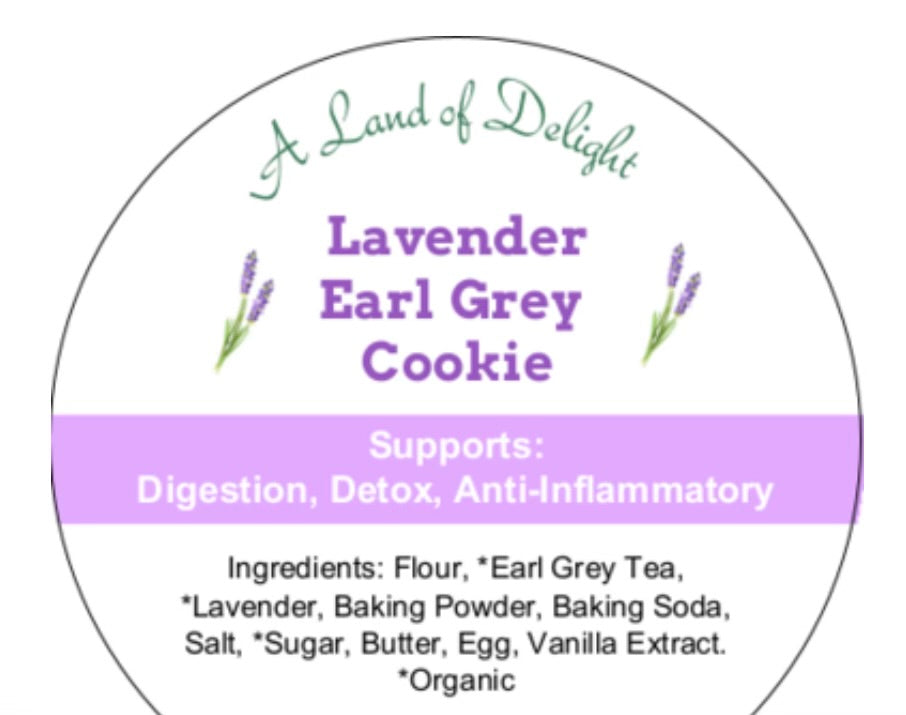 Lavender Earl Grey Cookie