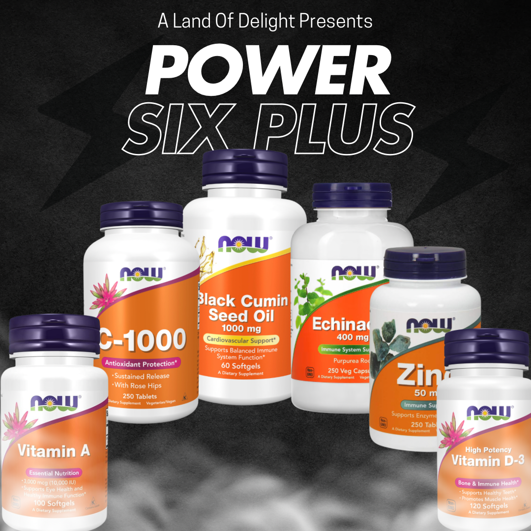 Power 6 PLUS Immunity Booster Supplement Bundle