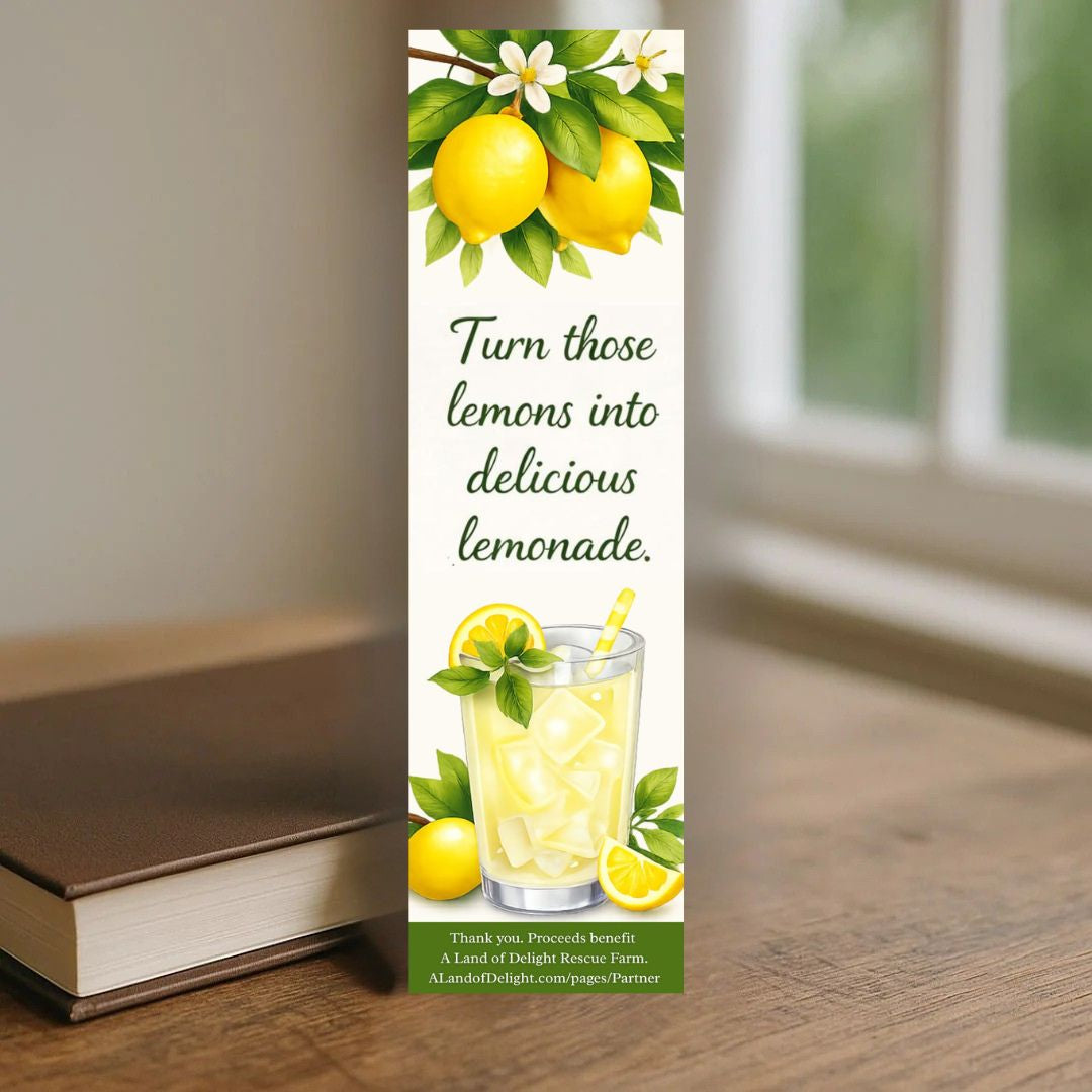 Lemonade Bookmark