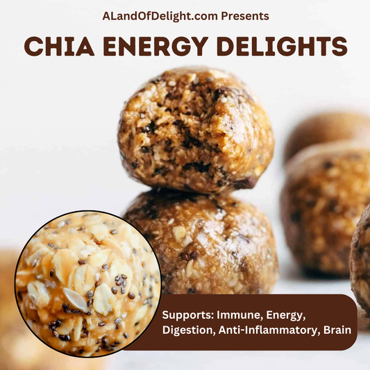 No-Bake Chia Energy Delights