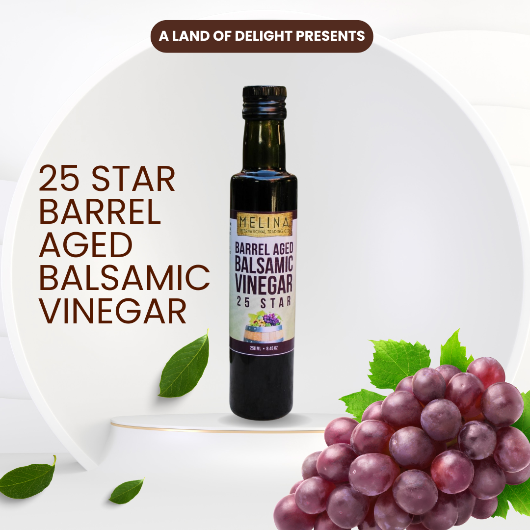 25 Star Barrel Aged Balsamic Vinegar