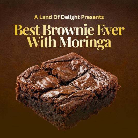 Best Brownie Ever w/ Moringa