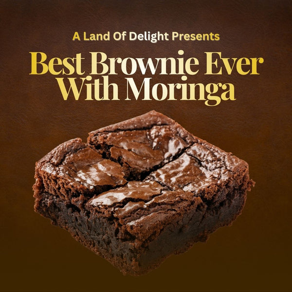Best Brownie Ever w/ Moringa