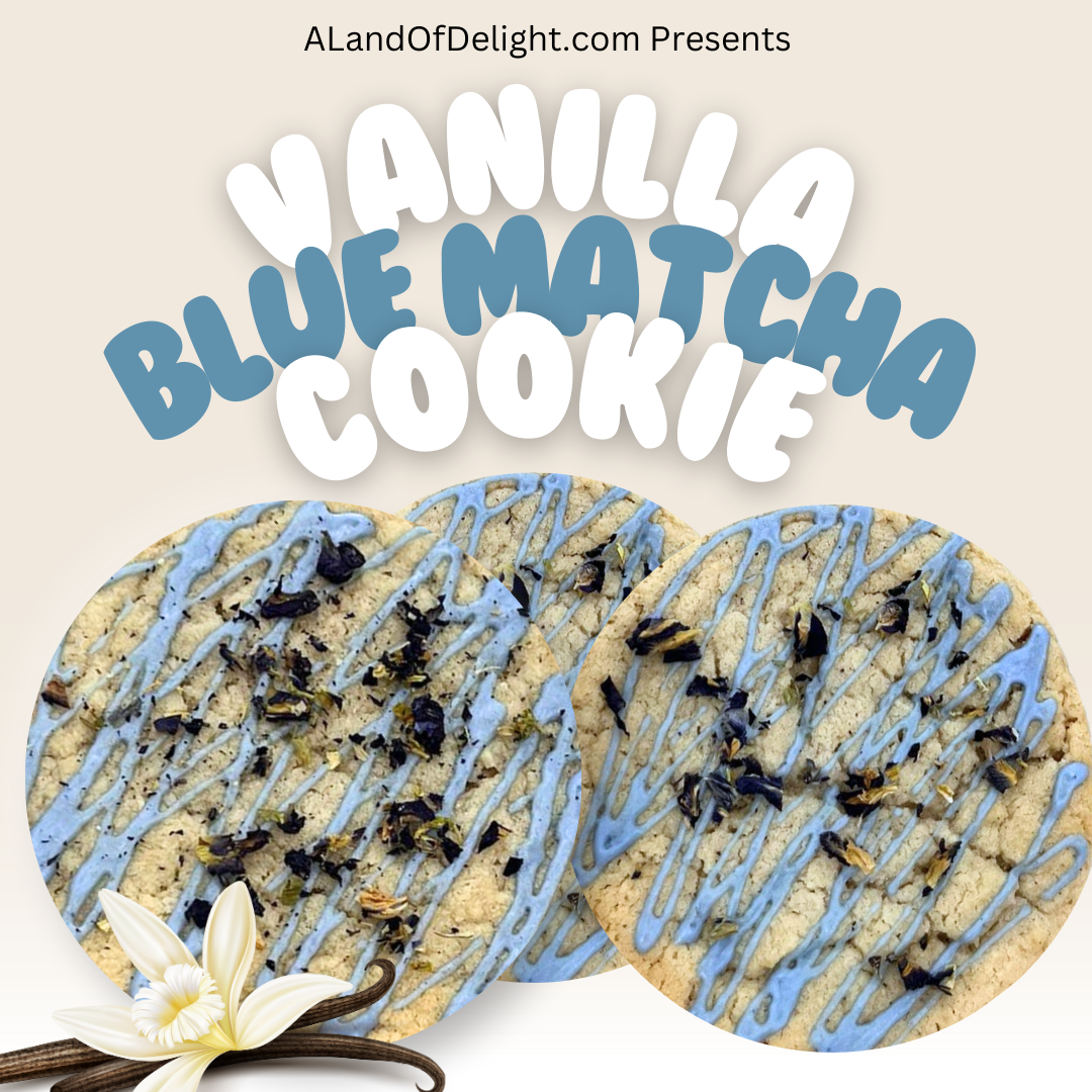 Vanilla Blue Matcha Cookie