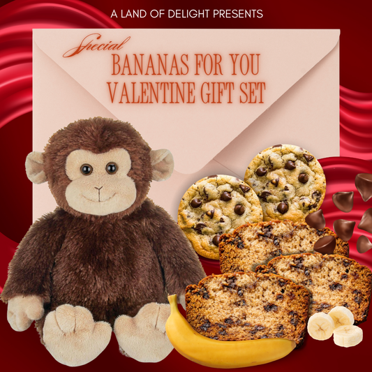 Bananas For You Valentine Gift Set