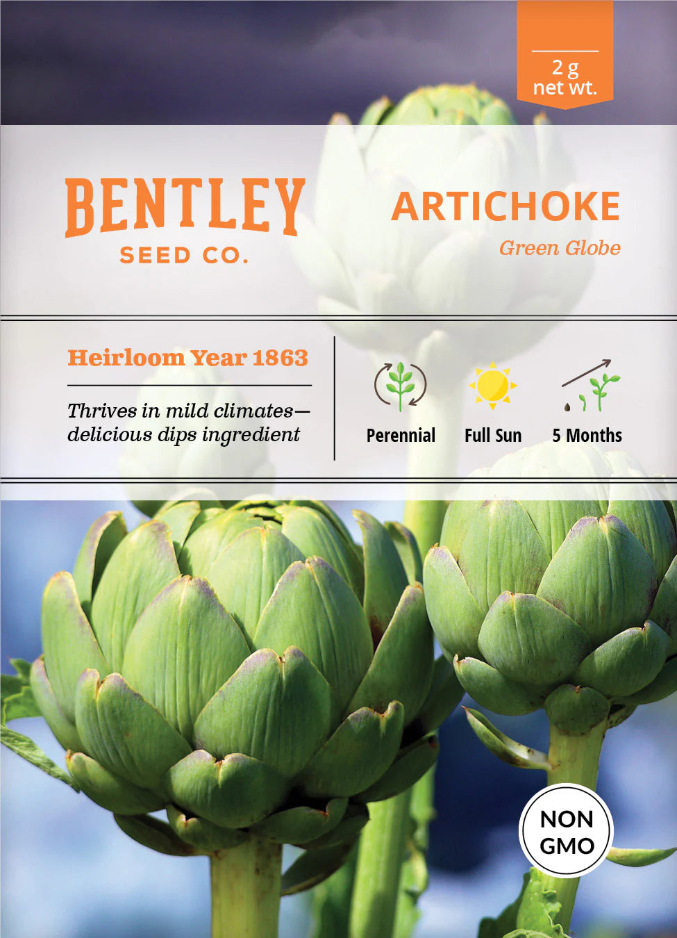 Heirloom Vegetable & Herb Seed Packet