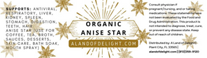 Organic Anise Star