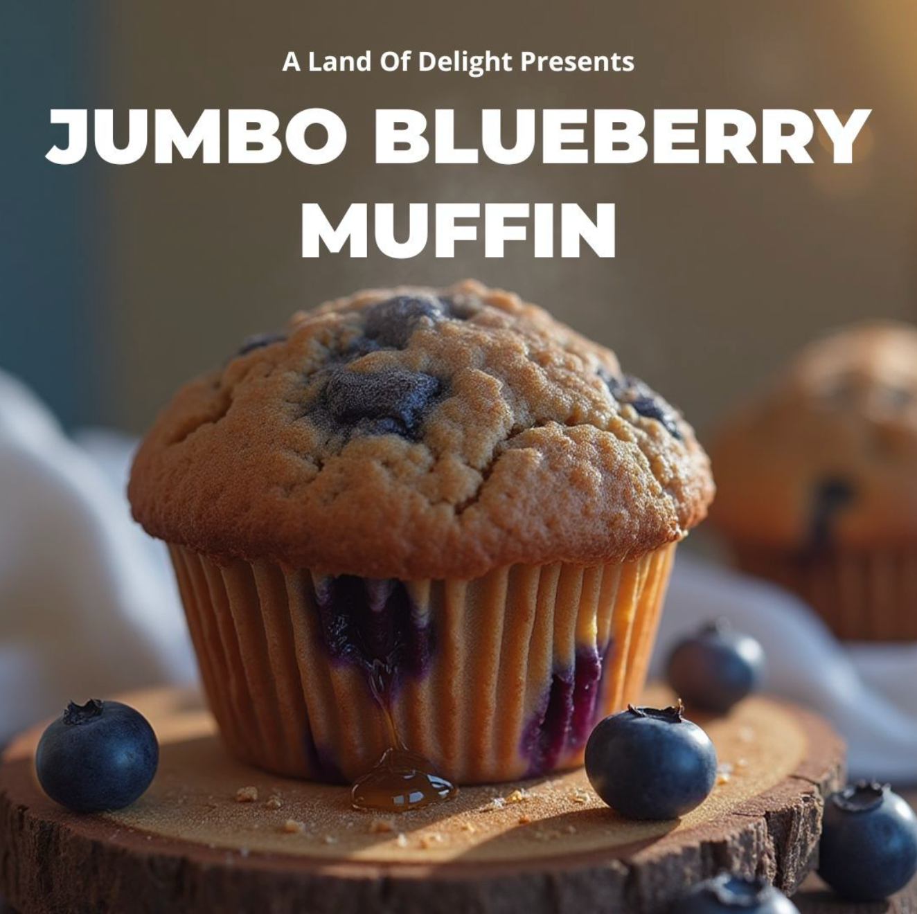 Blueberry Moringa Muffins