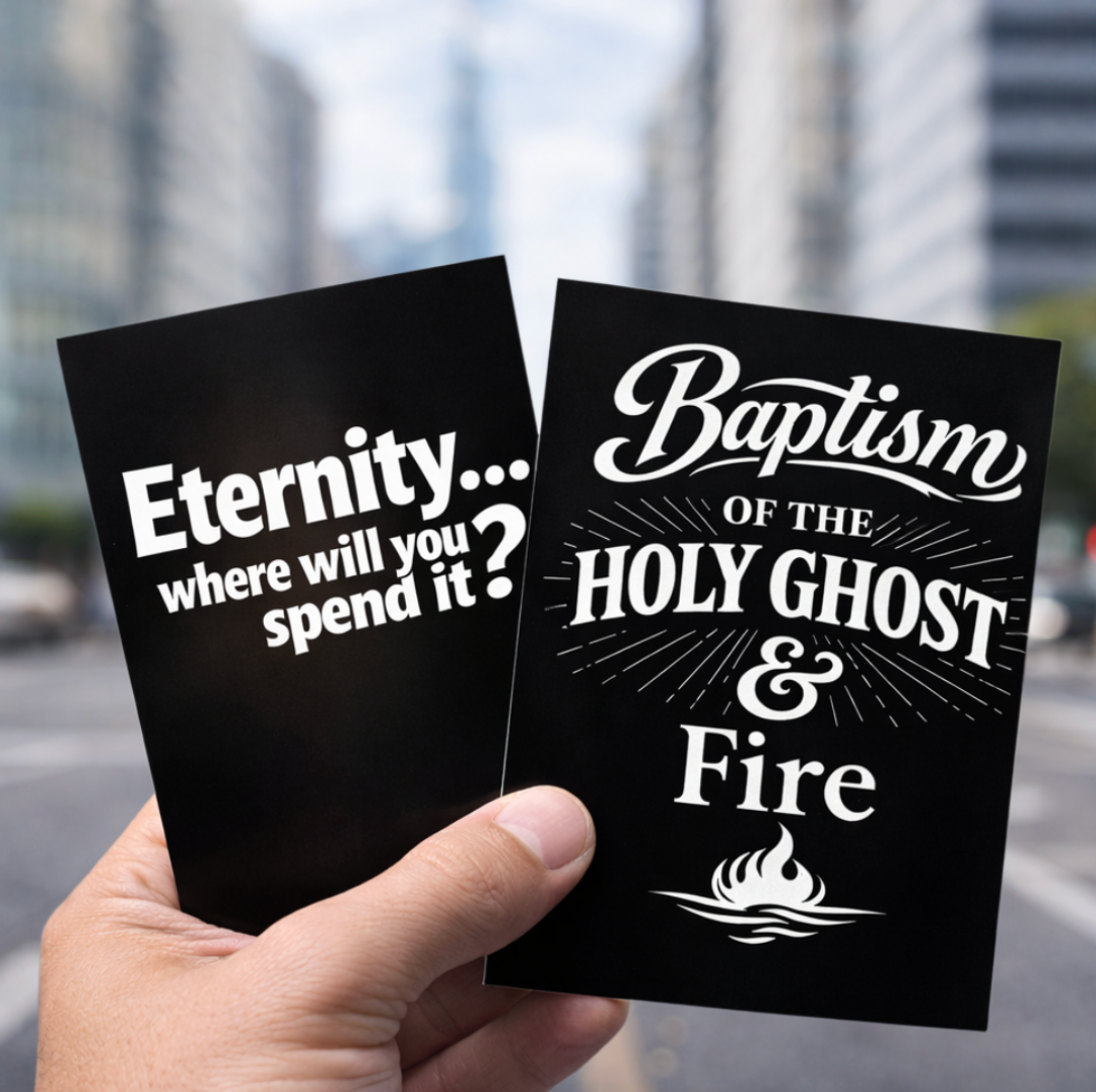 SALE! - Soul Winning & Baptism in the Holy Ghost and Fire Tracts Bundle (20 Packs each)