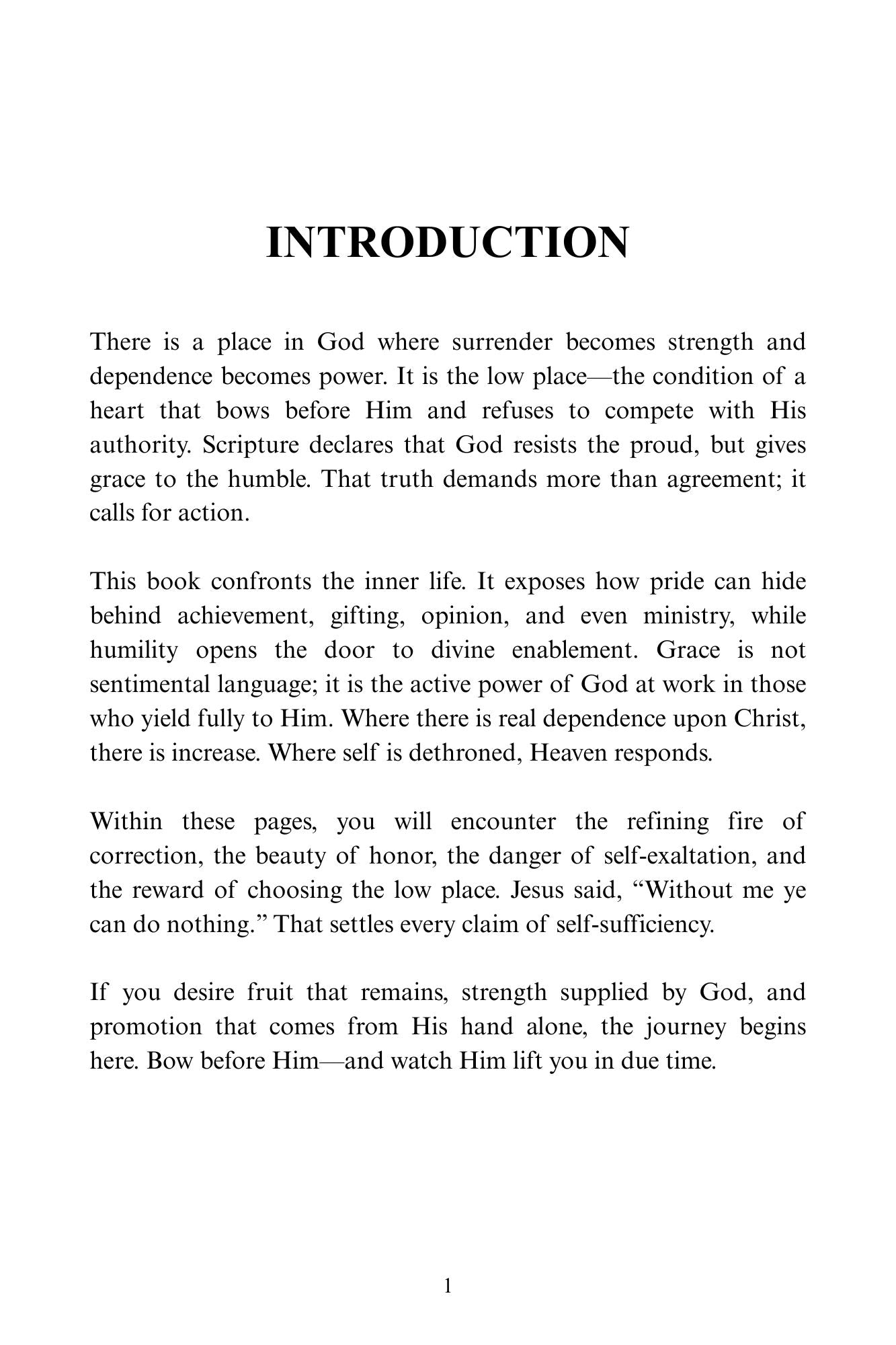 Under His Mighty Hand (Paperback)