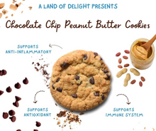 Load image into Gallery viewer, Chocolate Chip Peanut Butter Cookie
